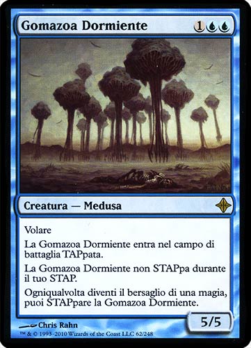062 / 248 Gomazoa Dormiente rara (IT) -NEAR MINT-