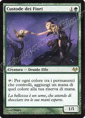 066 / 180 Custode dei Fiori rara (IT) -NEAR MINT-