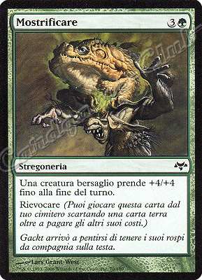 070 / 180 Mostrificare comune (IT) -NEAR MINT-