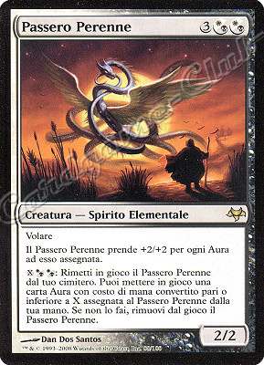 088 / 180 Passero Perenne rara (IT) -NEAR MINT-