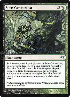 116 / 180 Sete Cancerosa non comune (IT) -NEAR MINT-