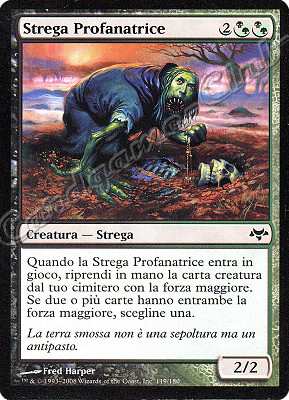 119 / 180 Strega Profanatrice comune (IT) -NEAR MINT-