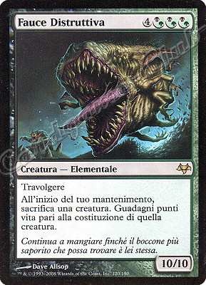 120 / 180 Fauce Distruttiva rara (IT) -NEAR MINT-