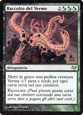 131 / 180 Raccolto del Verme rara (IT) -NEAR MINT-