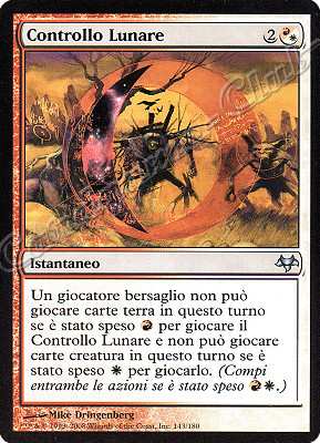 143 / 180 Controllo Lunare non comune (IT) -NEAR MINT-