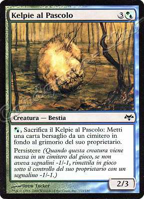 153 / 180 Kelpie al Pascolo comune (IT) -NEAR MINT-