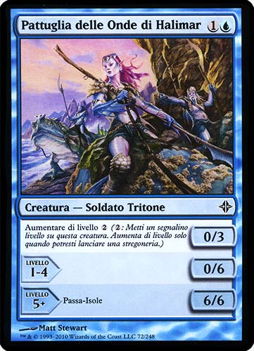 072 / 248 Pattuglia delle Onde di Halimar comune (IT) -NEAR MINT-