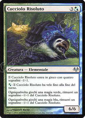 163 / 180 Cucciolo Risoluto non comune (IT) -NEAR MINT-