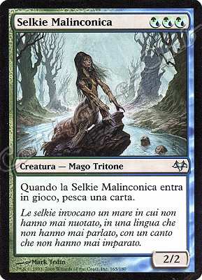 165 / 180 Selkie Malinconica non comune (IT) -NEAR MINT-