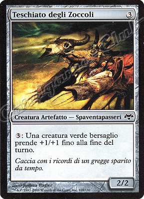 169 / 180 Teschiato degli Zoccoli comune (IT) -NEAR MINT-