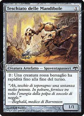 170 / 180 Teschiato delle Mandibole comune (IT) -NEAR MINT-