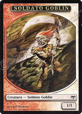 7 / 7 Soldato Goblin comune -NEAR MINT-