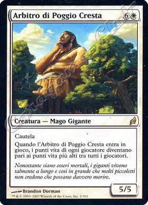 002 / 301 Arbitro di Poggio Cresta rara (IT) -NEAR MINT-