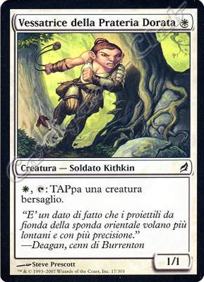 017 / 301 Vessatrice della Prateria Dorata comune (IT) -NEAR MINT-