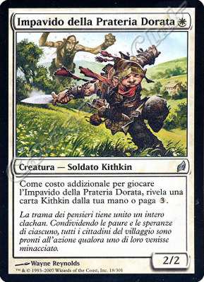 018 / 301 Impavido della Prateria Dorata non comune (IT) -NEAR MINT-