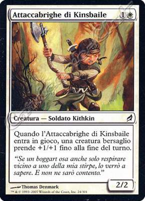 024 / 301 Attaccabrighe di Kinsbaile comune (IT) -NEAR MINT-