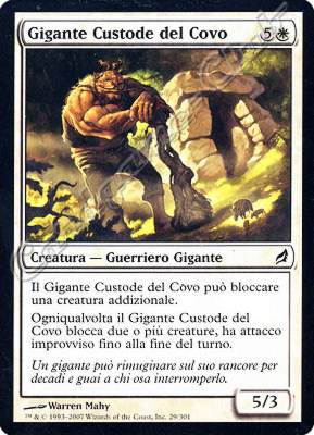 029 / 301 Gigante Custode del Covo comune (IT) -NEAR MINT-
