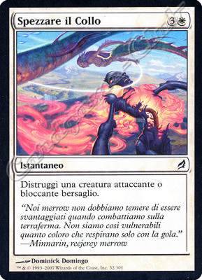 032 / 301 Spezzare il Collo comune (IT) -NEAR MINT-