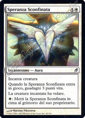 040 / 301 Speranza Sconfinata comune (IT) -NEAR MINT-
