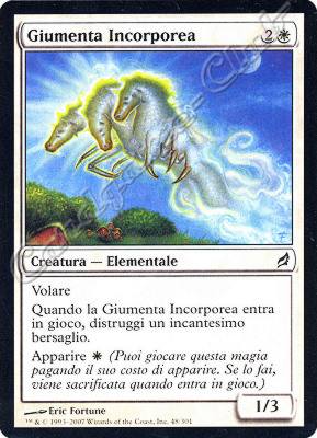 048 / 301 Giumenta Incorporea comune (IT) -NEAR MINT-