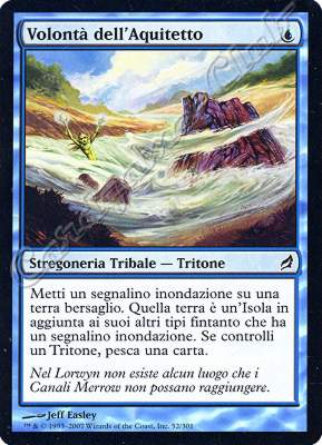 052 / 301 Volonta' dell'Aquitetto comune (IT) -NEAR MINT-