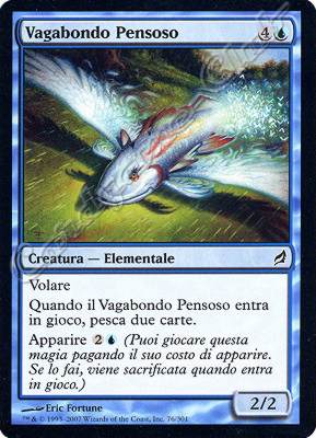 076 / 301 Vagabondo Pensoso comune (IT) -NEAR MINT-