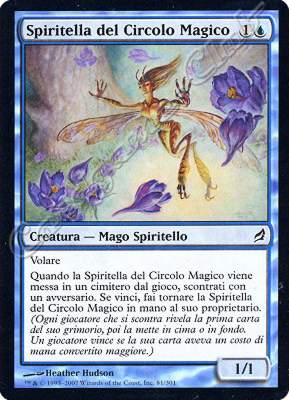 081 / 301 Spiritella del Circolo Magico comune (IT) -NEAR MINT-