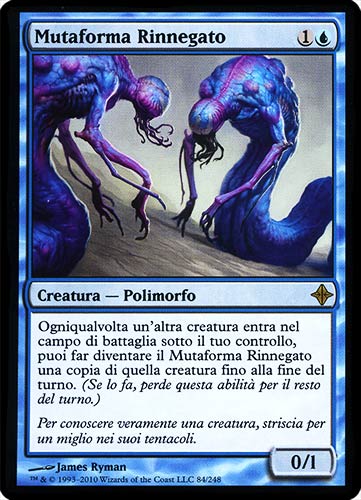 084 / 248 Mutaforma Rinnegato rara (IT) -NEAR MINT-