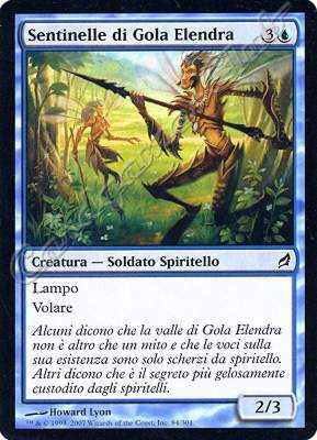 084 / 301 Sentinelle di Gola Elendra comune (IT)  -GOOD-