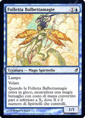 089 / 301 Folletta Balbettamagie comune (IT) -NEAR MINT-