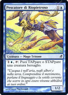 090 / 301 Pescatore di Riopietroso comune (IT) -NEAR MINT-