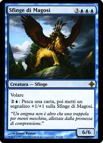 089 / 248 Sfinge di Magosi rara (IT) -NEAR MINT-