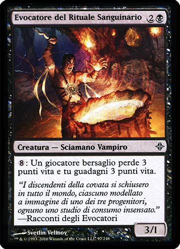097 / 248 Evocatore del Rituale Sanguinario comune (IT) -NEAR MINT-