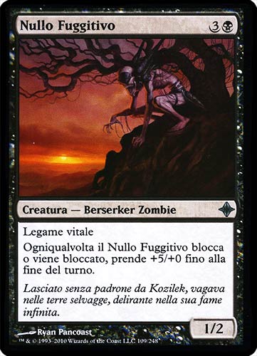 109 / 248 Nullo Fuggitivo non comune (IT) -NEAR MINT-