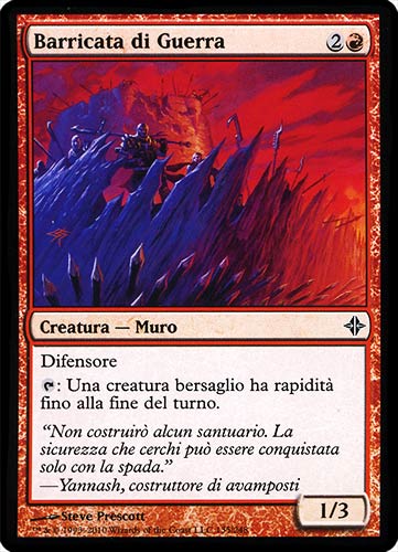 135 / 248 Barricata di Guerra comune (IT) -NEAR MINT-