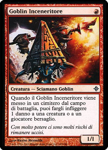 147 / 248 Goblin Inceneritore comune (IT) -NEAR MINT-