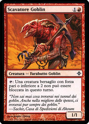 148 / 248 Scavatore Goblin comune (IT) -NEAR MINT-