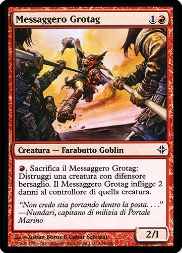 149 / 248 Messaggero Grotag comune (IT) -NEAR MINT-