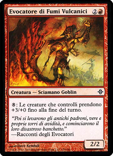 155 / 248 Evocatore di Fumi Vulcanici comune (IT) -NEAR MINT-