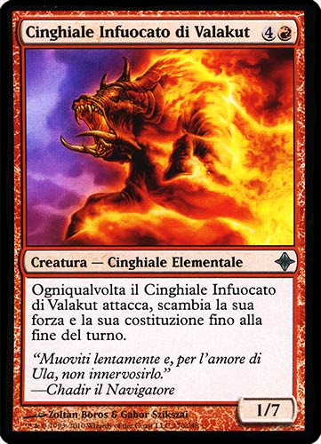 170 / 248 Cinghiale Infuocato di Valakut non comune (IT) -NEAR MINT-