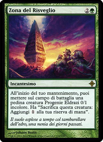 176 / 248 Zona del Risveglio rara (IT) -NEAR MINT-