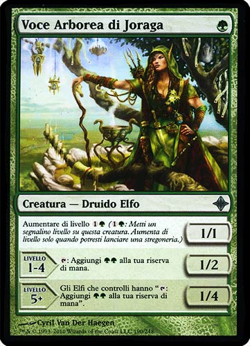 190 / 248 Voce Arborea di Joraga non comune (IT) -NEAR MINT-