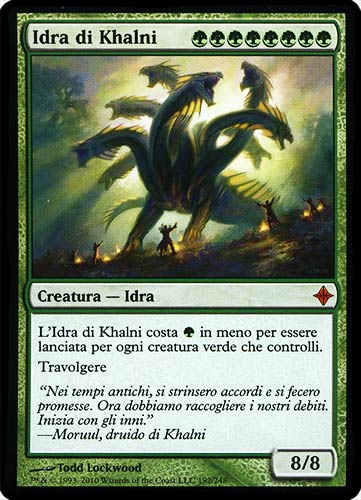 192 / 248 Idra di Khalni rara mitica (IT) -NEAR MINT-