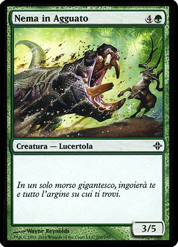 200 / 248 Nema in Agguato comune (IT) -NEAR MINT-