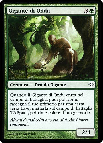 202 / 248 Gigante di Ondu comune (IT) -NEAR MINT-