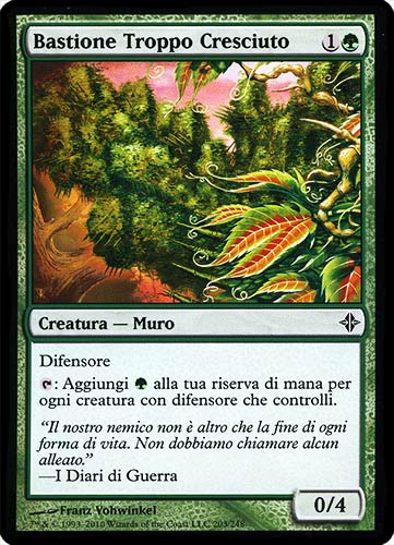 203 / 248 Bastione Troppo Cresciuto comune (IT) -NEAR MINT-