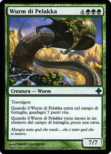 204 / 248 Wurm di Pelakka non comune (IT) -NEAR MINT-