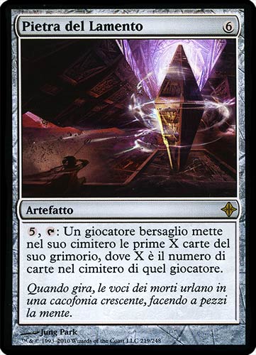 219 / 248 Pietra del Lamento rara (IT) -NEAR MINT-