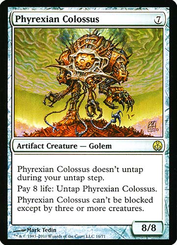16 / 71 Phyrexian Colossus rara -NEAR MINT-