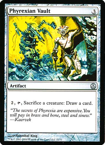 21 / 71 Phyrexian Vault non comune -NEAR MINT-